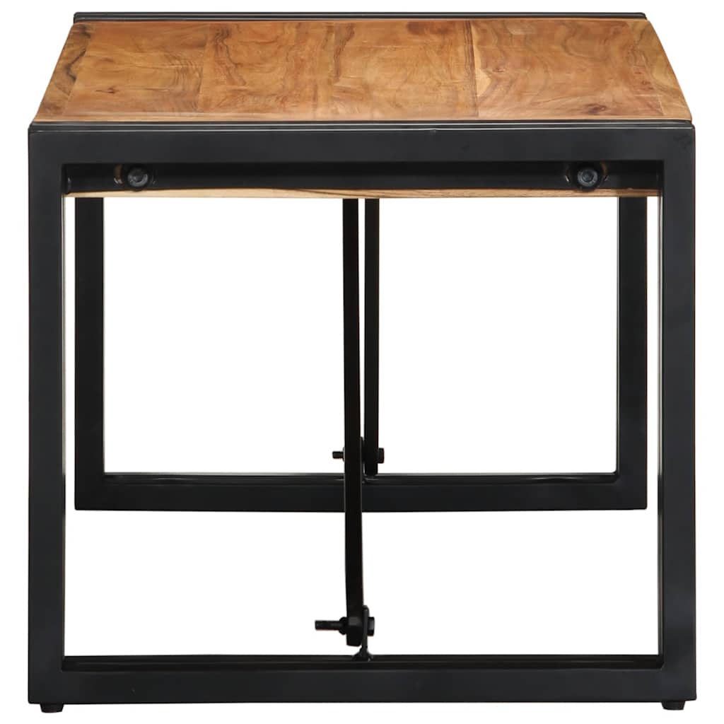 vidaXL Τραπεζάκι σαλονιού 80x40x35 cm μασίφ ξύλο ακακίας