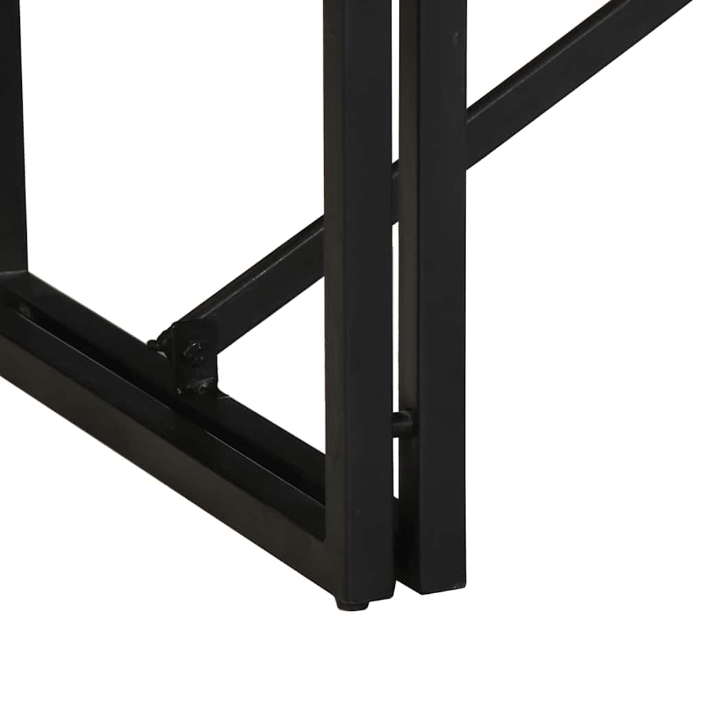 vidaXL Τραπεζάκι σαλονιού 80x40x35 cm μασίφ ξύλο ακακίας