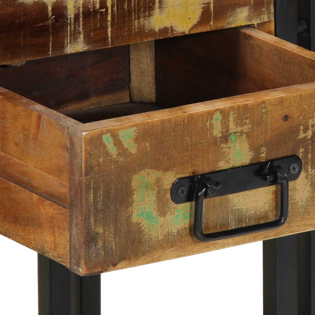 vidaXL Κομοδίνο 2 pcs 40 x 35 x 50 εκ. Μασίφ ανακυκλωμένο ξύλο