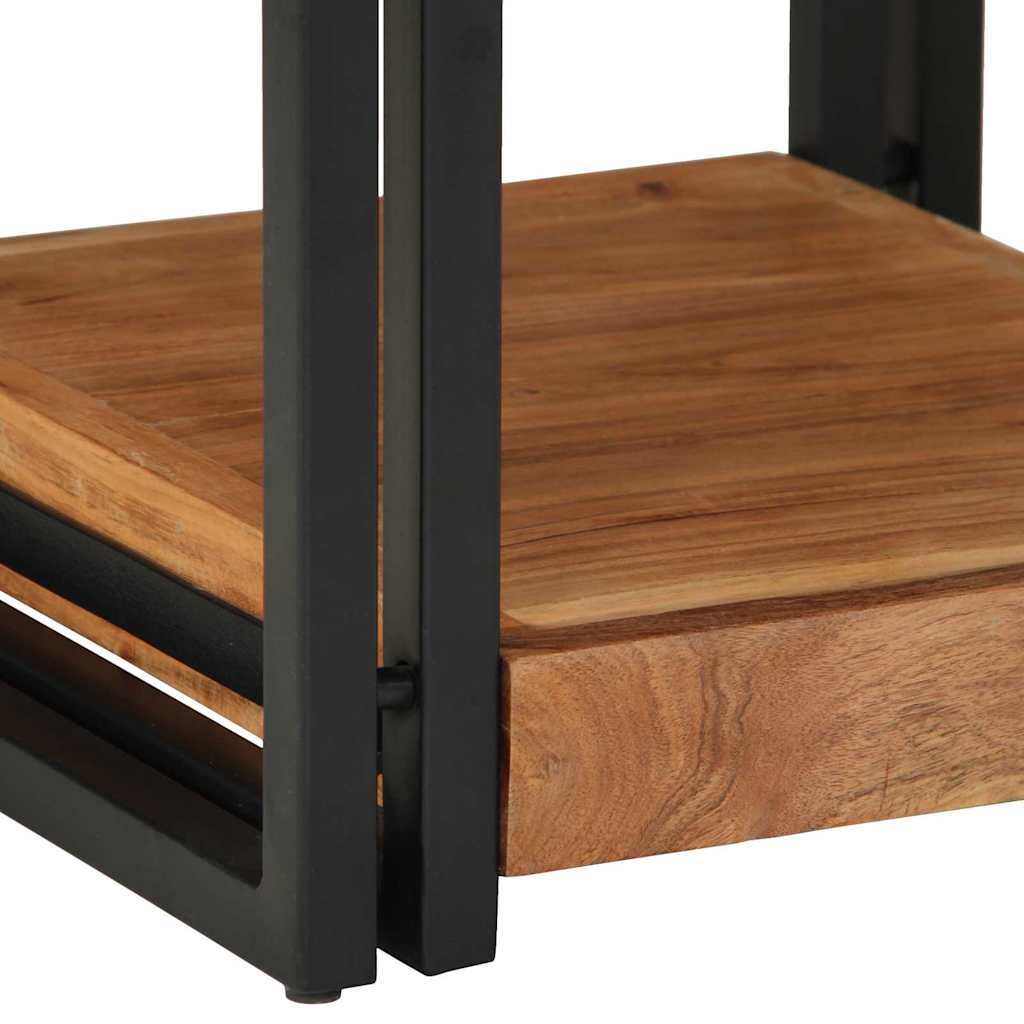 vidaXL Κομοδίνο με συρτάρι Καφέ 40 x 40 x 50 cm Μασίφ ξύλο ακακίας