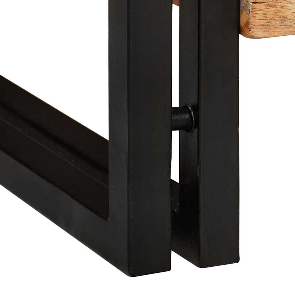 vidaXL Ντουλάπα Παπουτσιών με ράφι Καφέ Μασίφ ανακυκλωμένο ξύλο