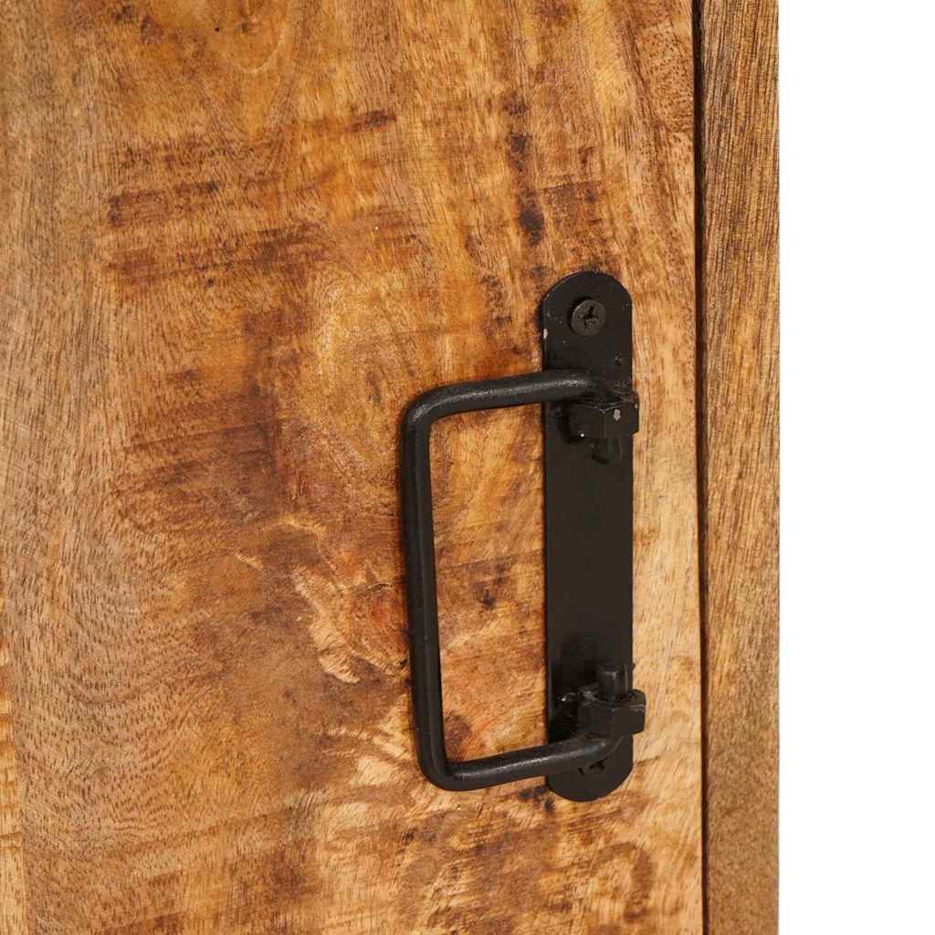 vidaXL Κομοδίνο 2 pcs Καφέ 35 x 33 x 48 εκ Στερεό ξύλο μάνγκο