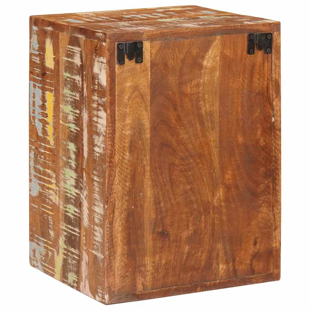 vidaXL Κομοδίνο 2 pcs Καφέ 35 x 33 x 48 εκ Ανακτημένο Στερεό Ξύλο