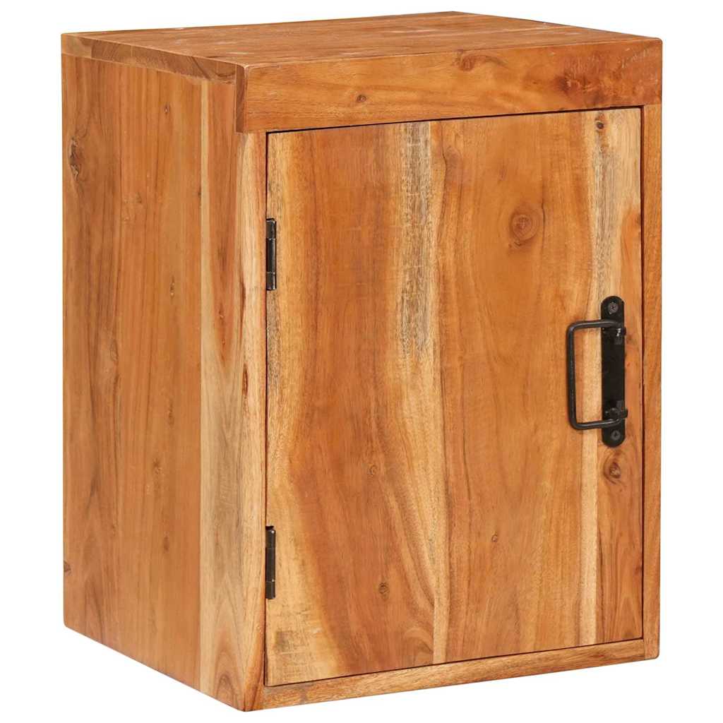 vidaXL Κομοδίνο 2 pcs Καφέ 35 x 33 x 48 εκ Σταθερό Ξύλο Ακακίας