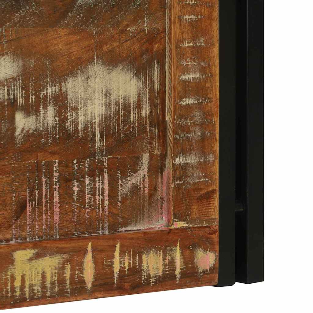 vidaXL Πολύχρωμο Κουτί Αποθήκευσης 80x50x50 εκ. Φτιαγμένο από Ανθεκτικό Ξύλο