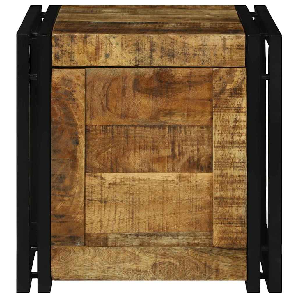 vidaXL Κουτί αποθήκευσης 40 x 40 x 40 cm Μασίφ ξύλο μάνγκο