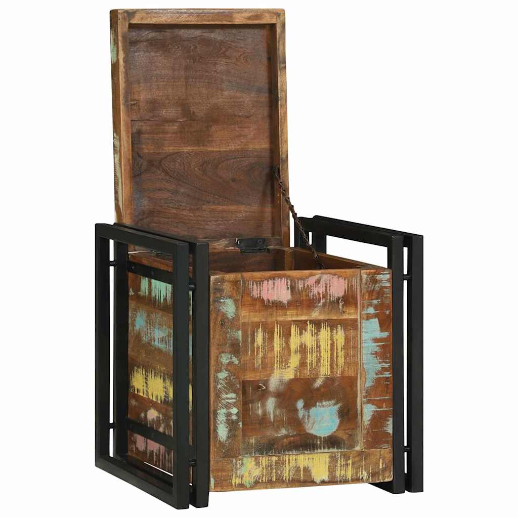 vidaXL Κουτί αποθήκευσης 40 x 40 x 40 cm Μασίφ ξύλο ακακίας