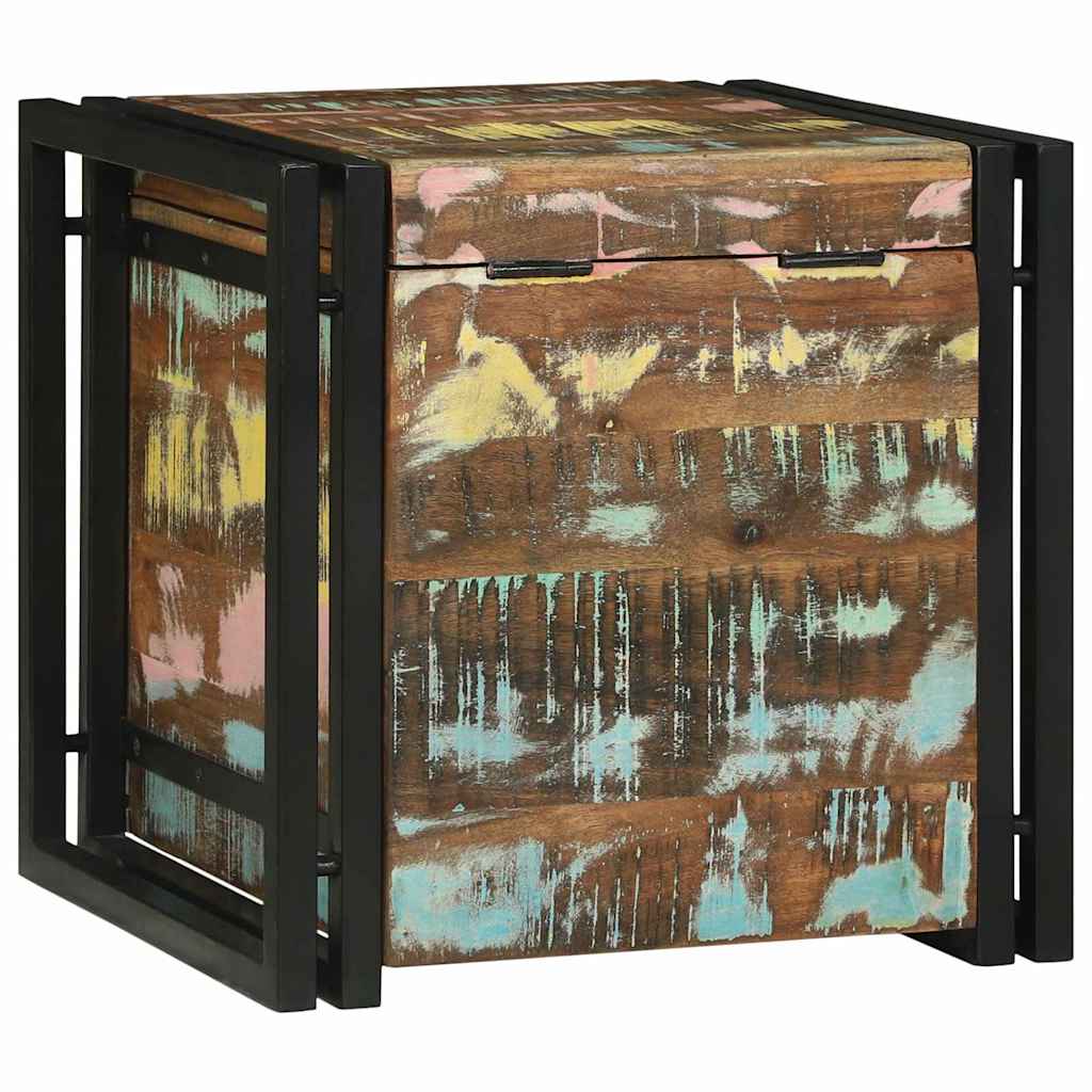 vidaXL Κουτί αποθήκευσης 40 x 40 x 40 cm Μασίφ ξύλο ακακίας