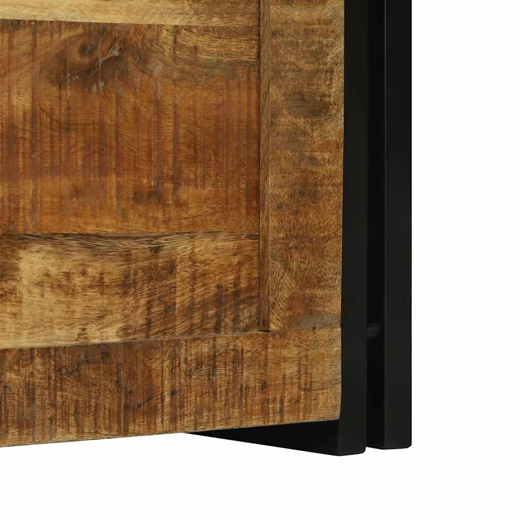 vidaXL Κουτί αποθήκευσης Καφέ και Μαύρο 60 x 40 x 41 εκ