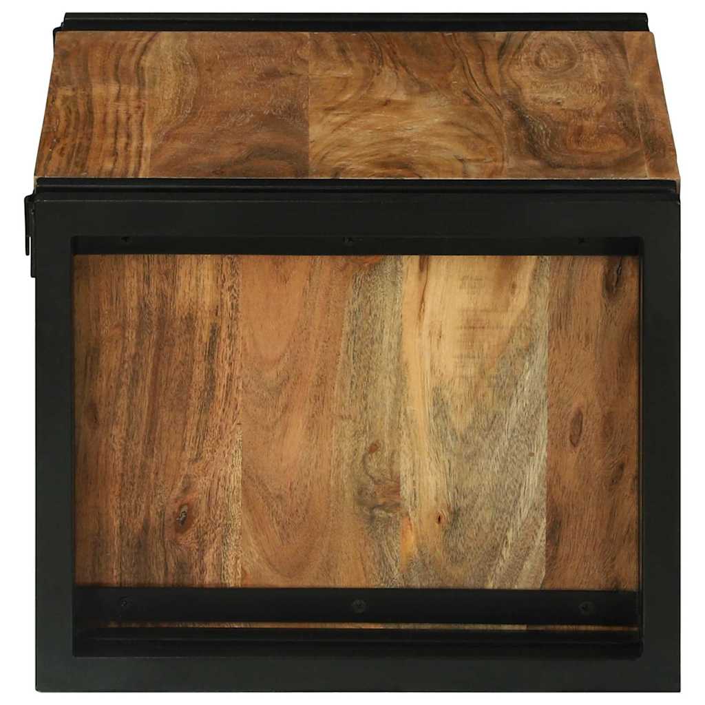 vidaXL Ράφι Κρασιού 46x35x27.5 cm Μασίφ Ξύλο Ακακίας