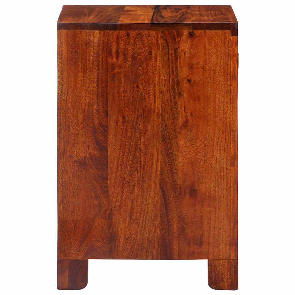 vidaXL Κομοδίνο 40x40x60 cm από μασίφ ξύλο ακακίας
