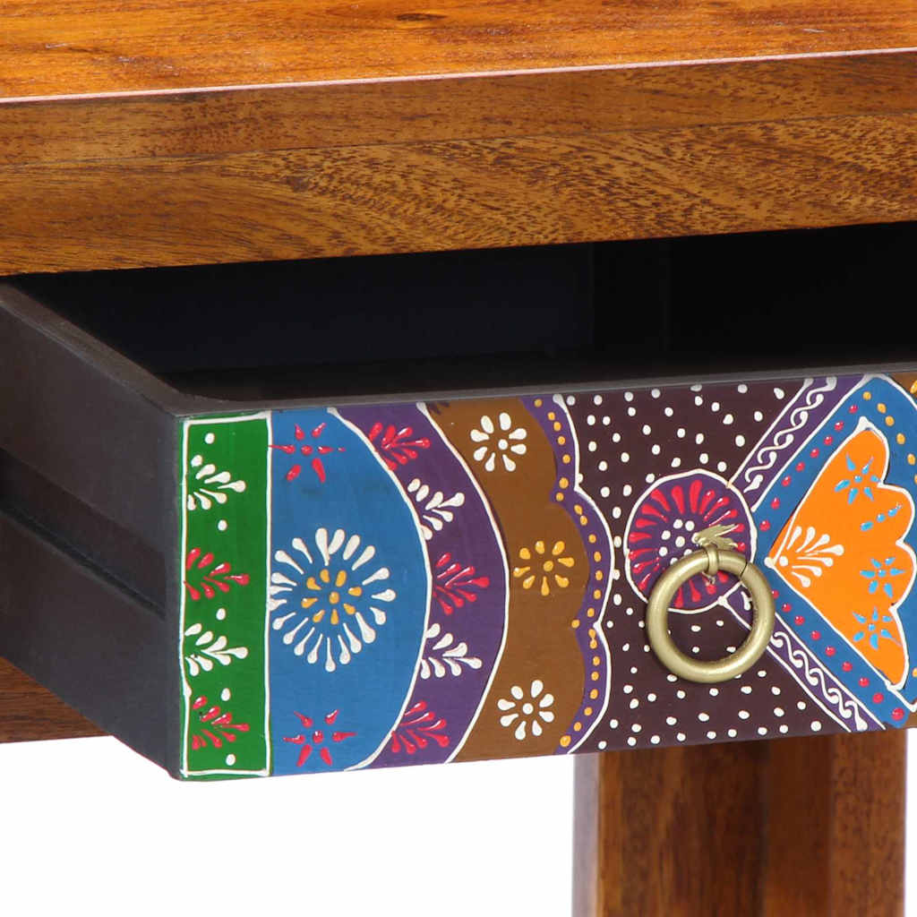 vidaXL Τραπέζι περιποίησης Καφέ 90 x 45 x 75 cm Στερεό Ξύλο Ακακίας