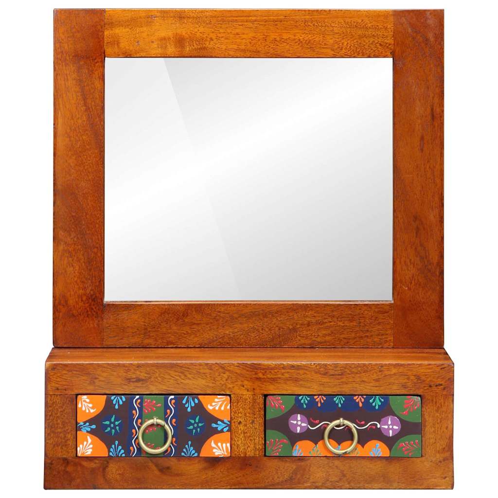 vidaXL Ντουλάπα Τοίχου Καφέ 40 x 20 x 50 εκ Μασίφ ξύλο ακακίας