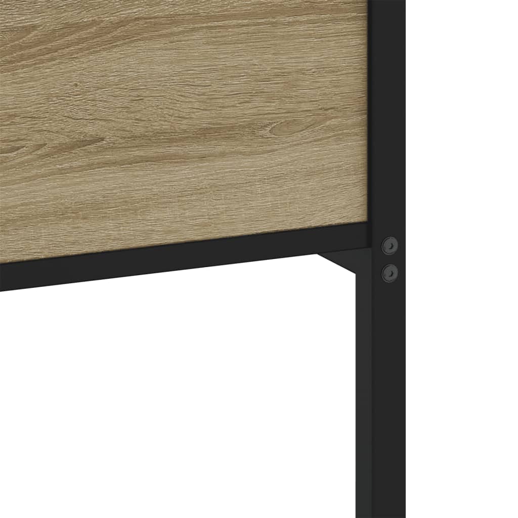 vidaXL Πλαίσιο Κρεβατιού Χωρ. Στρώμα Sonoma Δρυς 120x200εκ. Επ. Ξύλο
