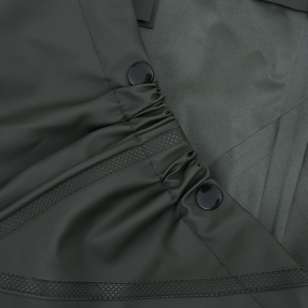 vidaXL Κολυμβητικές βάτες στήθους μπότες Σκούρες Πράσινες μέγεθος 40