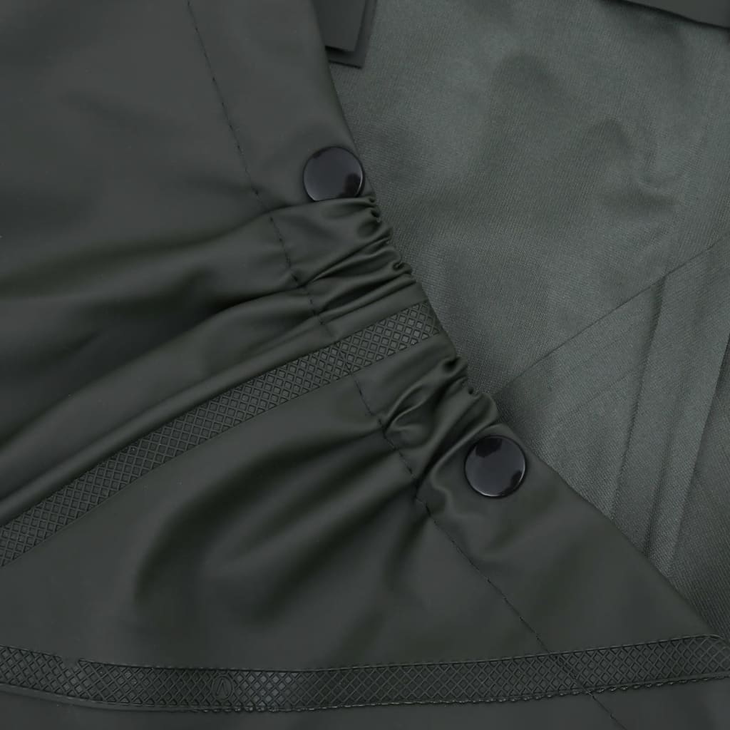 vidaXL Κολυμβητικές βάτες στήθους μπότες Σκούρες Πράσινες μέγεθος 44