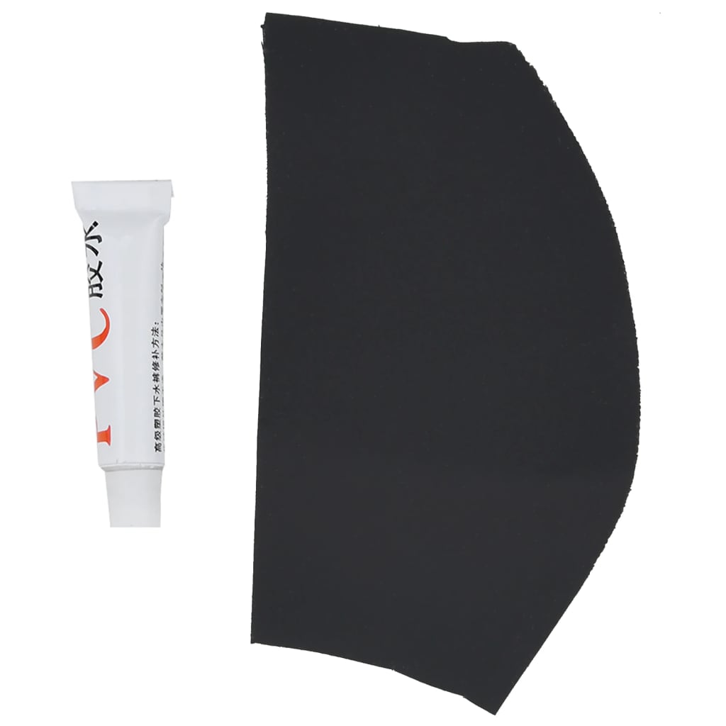 vidaXL Κολυμβητικές βάτες στήθους μπότες ζώνη Μαύρο μέγεθος 42