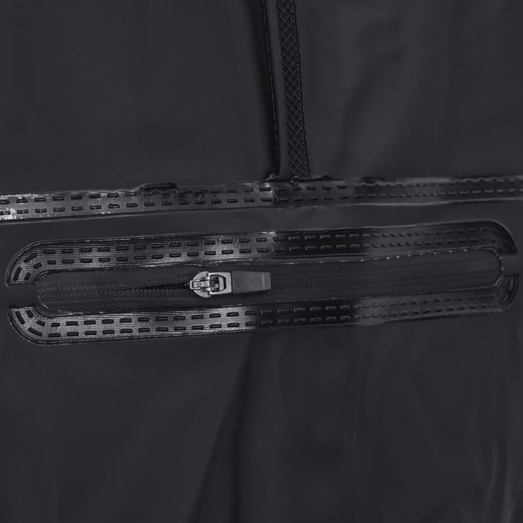 vidaXL Κολυμβητικές βάτες στήθους μπότες ζώνη Μαύρο μέγεθος 43