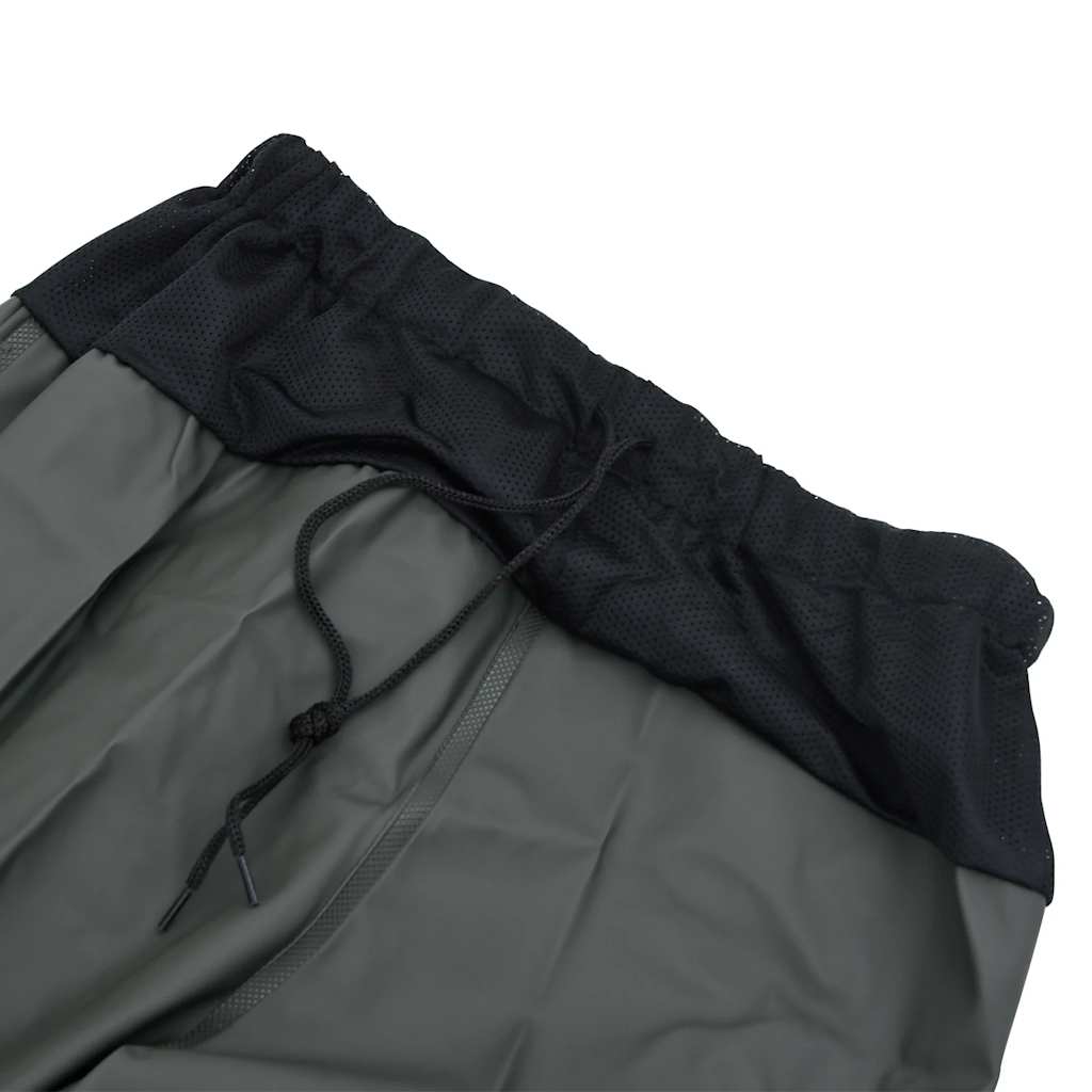 vidaXL Waist Waders με μπότες σκούρο πράσινο μέγεθος 38