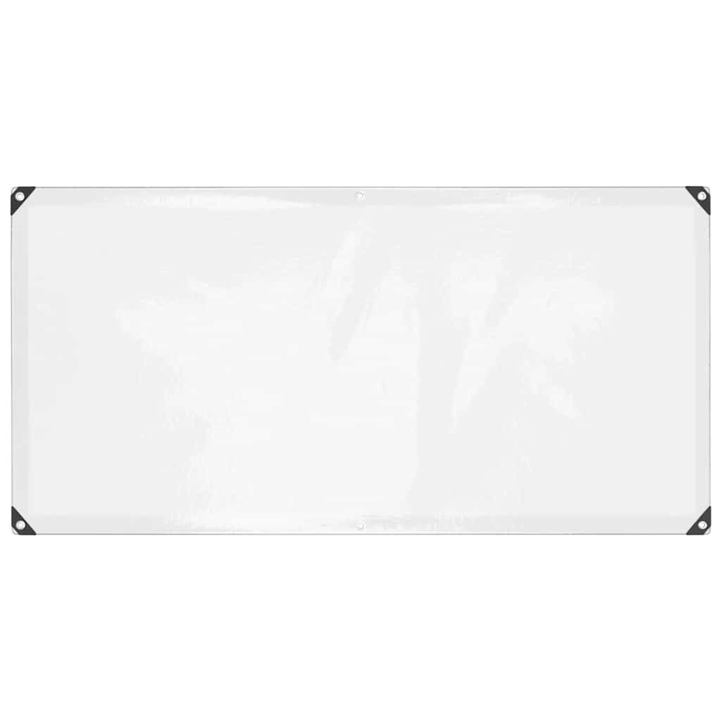 vidaXL Διαφανής Μουσαμάς με Οπές 1x2 μ. από Πολυαιθυλένιο
