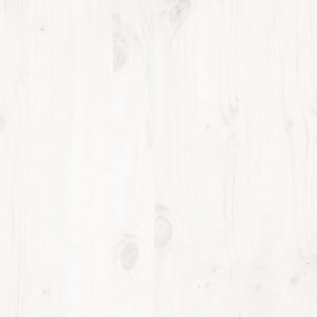 vidaXL Σκελετός Κρεβ. Χωρίς Στρώμα Λευκό 120x190 εκ Μασίφ Πεύκο