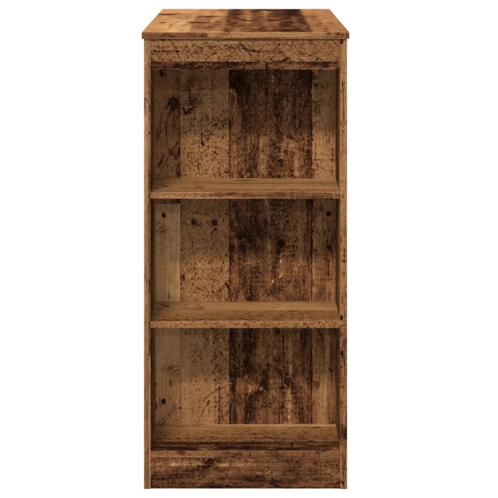 vidaXL Τραπέζι Μπαρ με Ράγες 95x47x103,5 εκ. Επεξεργ. Ξύλο