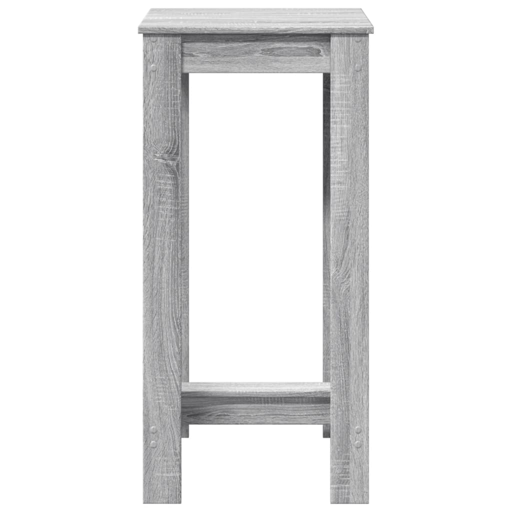vidaXL Τραπέζι Κονσόλα Γκρι Sonoma 51x50x103,5 εκ. από Επεξεργ. Ξύλο