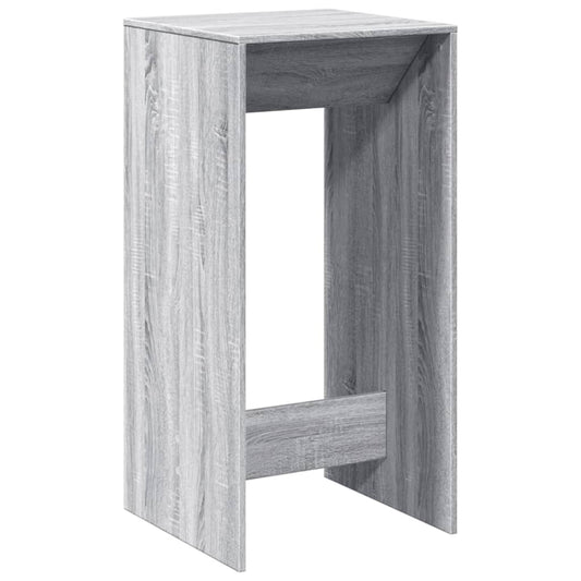 vidaXL Τραπέζι Κονσόλα Γκρι Sonoma 51x50x103,5 εκ. από Επεξεργ. Ξύλο