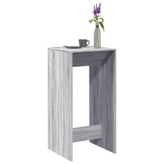 vidaXL Τραπέζι Κονσόλα Γκρι Sonoma 51x50x103,5 εκ. από Επεξεργ. Ξύλο