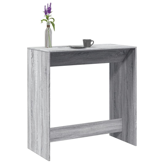 vidaXL Τραπέζι Μπαρ Γκρι Sonoma 102x50x103,5εκ. Επεξεργ. Ξύλο