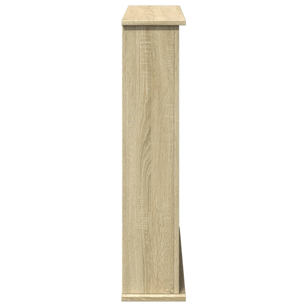 vidaXL Πλαίσιο Τζακιού Sonoma Δρυς 75x20x87,5 εκ. από Επεξ. Ξύλο