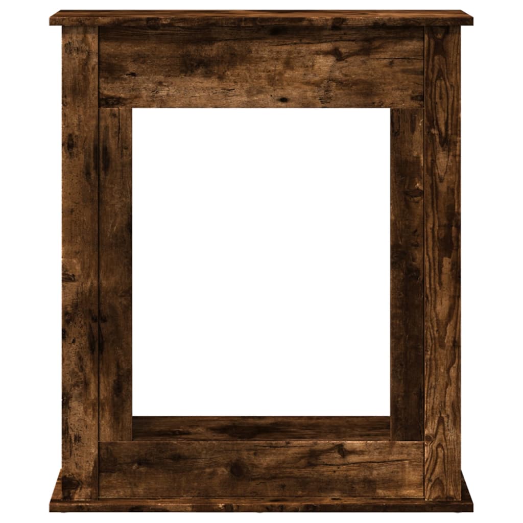 vidaXL Πλαίσιο Τζακιού Καπνιστή Δρυς 75x20x87,5 εκ. από Επεξ. Ξύλο