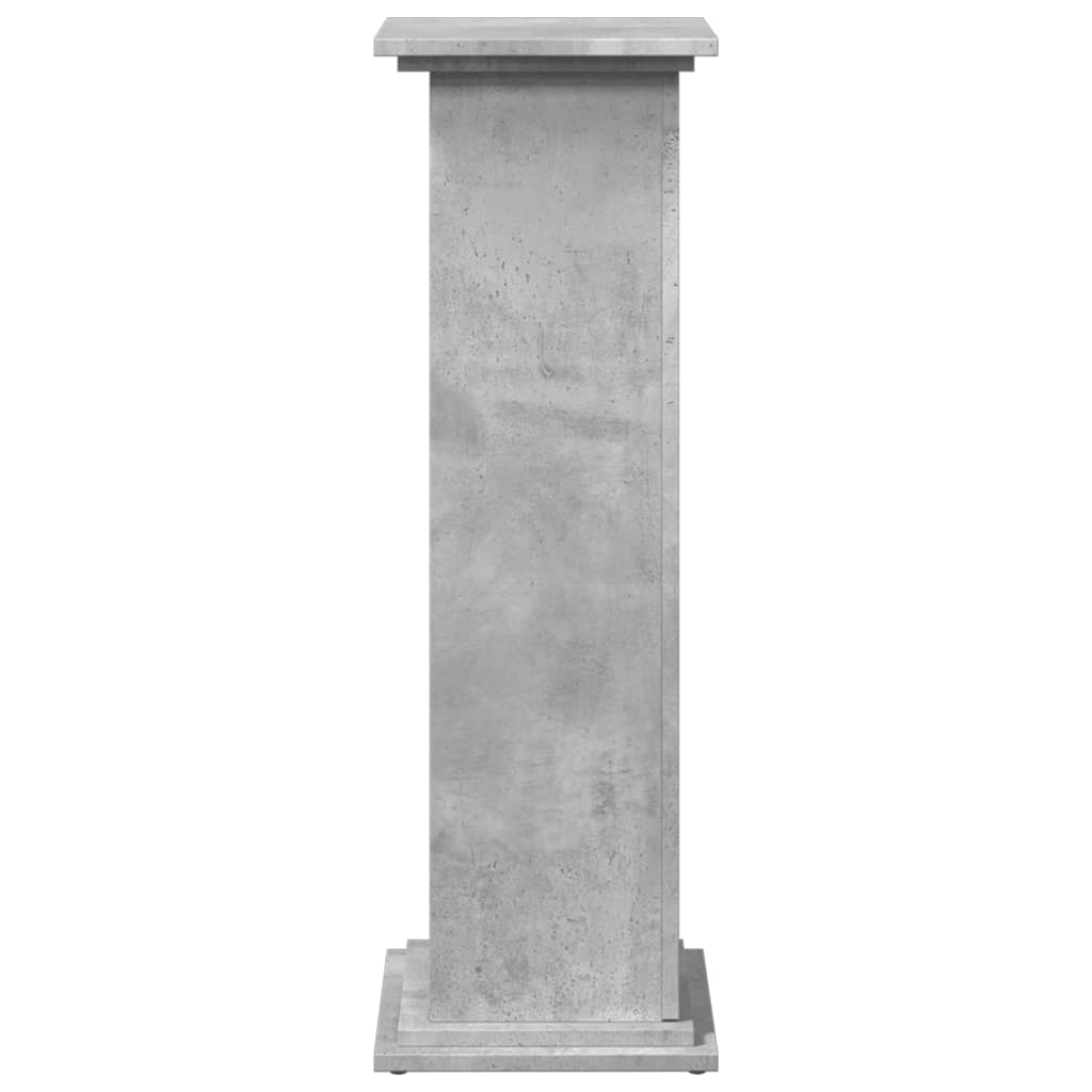 vidaXL Βάση Οθόνης με Αποθ. Γκρι Σκυρ. 31x30x90 εκ. Επεξεργασμένο Ξύλο