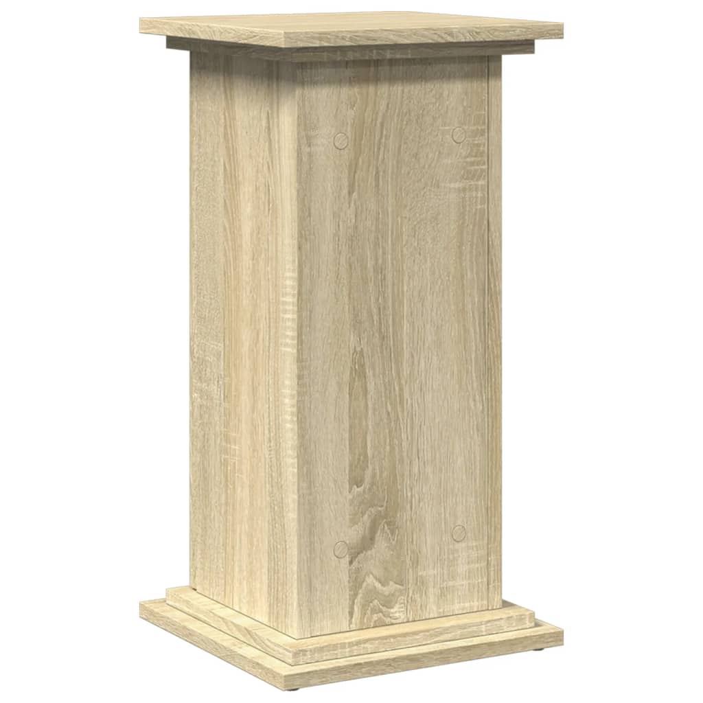 vidaXL Βάση Οθόνης με Αποθ. Sonoma Δρυς 31x30x60 εκ Επεξεργασμένο Ξύλο