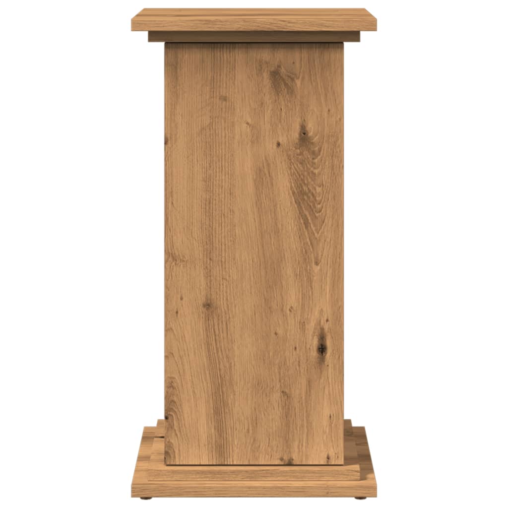 vidaXL Βάση Οθόνης με Αποθ. Αρτισιανή Δρυς 31x30x60 εκ Επεξεργ. Ξύλο