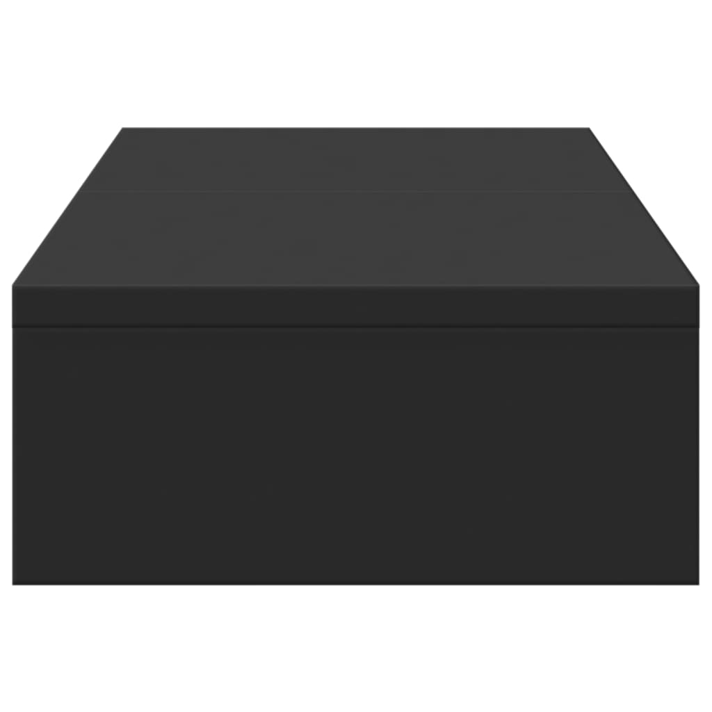 vidaXL Βάση Οθόνης Ρυθμιζόμενο Μαύρο 60x24x10,5 εκ. από Επεξ. Ξύλο