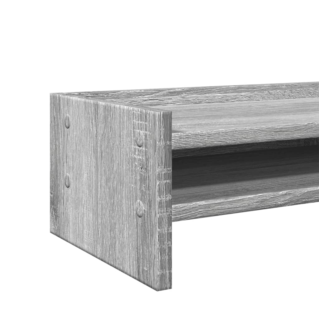 vidaXL Βάση Οθόνης Γκρι Sonoma 42x24x16 εκ. από Επεξεργασμένο Ξύλο
