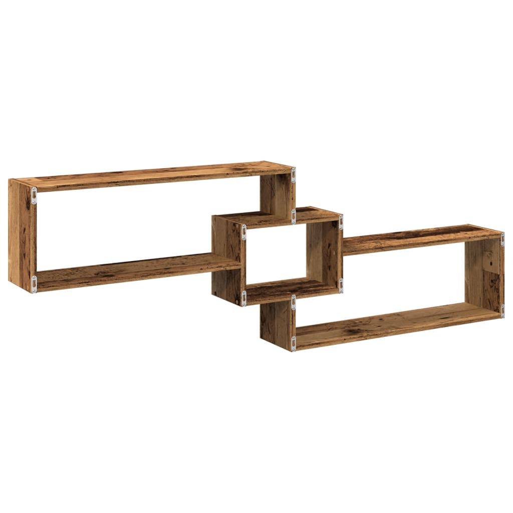 vidaXL Ντουλάπι Τοίχου Όψη Παλαιού Ξύλου 158x18x53 εκ. Επεξ. Ξύλο