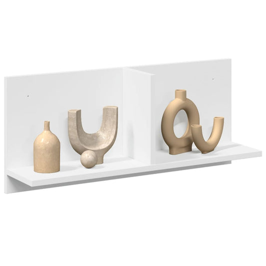 vidaXL Ντουλάπι Τοίχου Λευκό 70x16,5x30 εκ. από Επεξεργασμένο Ξύλο