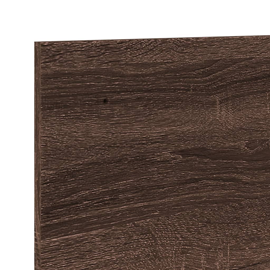 vidaXL Ντουλάπι Τοίχου Καφέ Δρυς 100x16,5x30 εκ. Επεξεργασμένο Ξύλο
