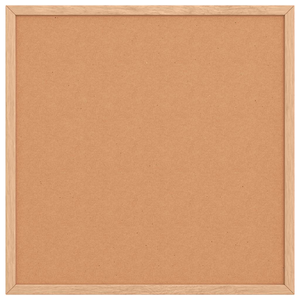 vidaXL Πίνακας φελλού με πλαίσιο από μασίφ ξύλο πεύκου 40x40 cm