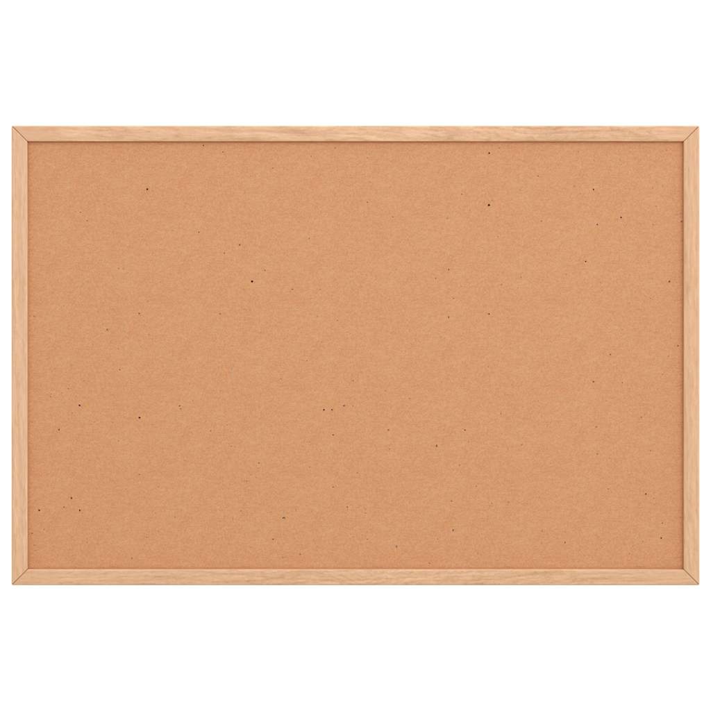 vidaXL Πίνακας φελλού με πλαίσιο από μασίφ ξύλο πεύκου 60x40 cm