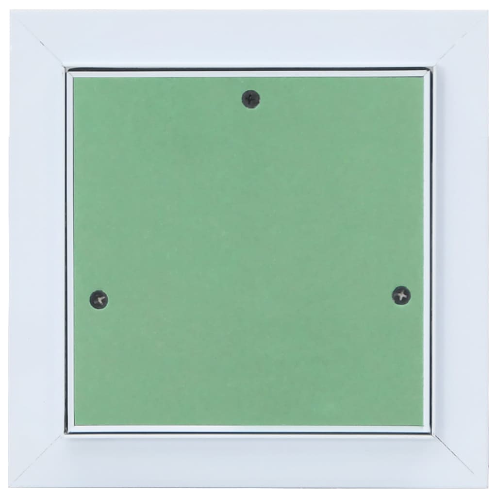 vidaXL Πάνελ Πρόσβασης Πράσινο και Ασημί 20 x 20 cm