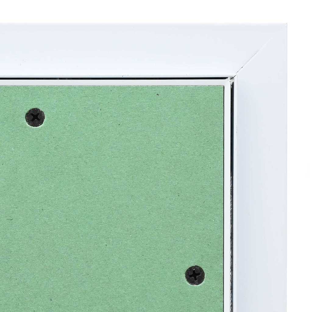 vidaXL Πάνελ Πρόσβασης Πράσινο και Ασημί 25 x 35 εκ