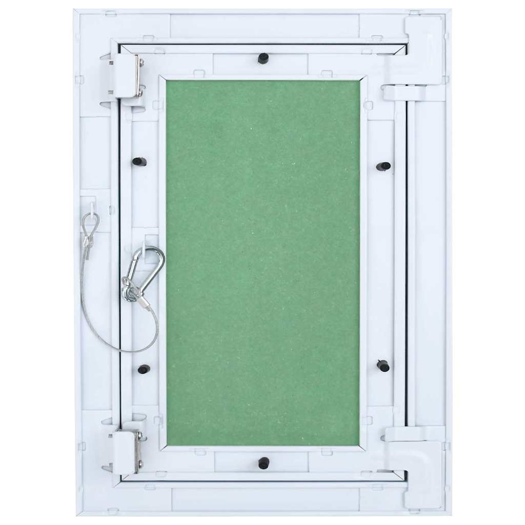vidaXL Πάνελ Πρόσβασης Πράσινο και Ασημί 25 x 35 εκ