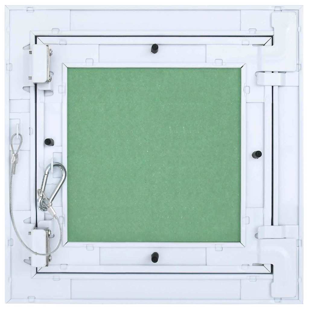 vidaXL Πάνελ Πρόσβασης Πράσινο και Ασημί 30 x 30 cm