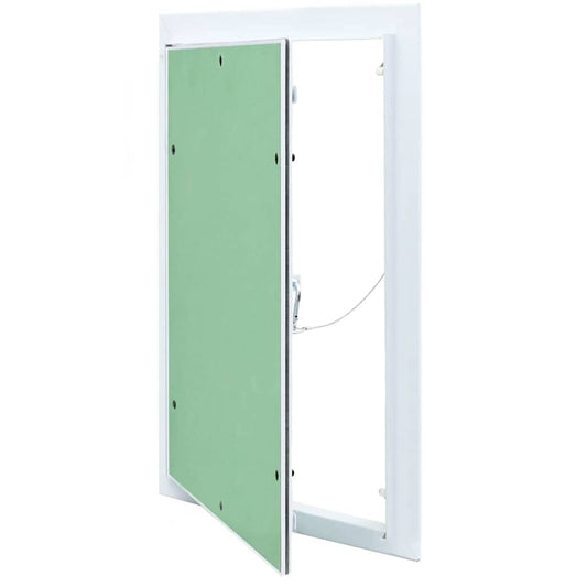 vidaXL Πάνελ Πρόσβασης Πράσινο και Ασημί 30 x 45 εκ