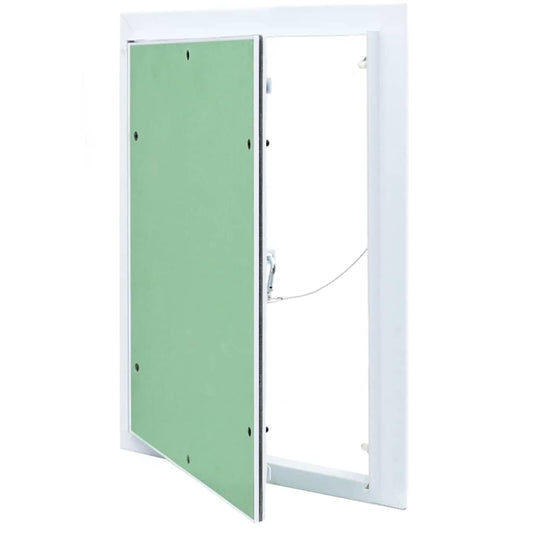 vidaXL Πάνελ Πρόσβασης Πράσινο και Ασημί 35 x 45 εκ