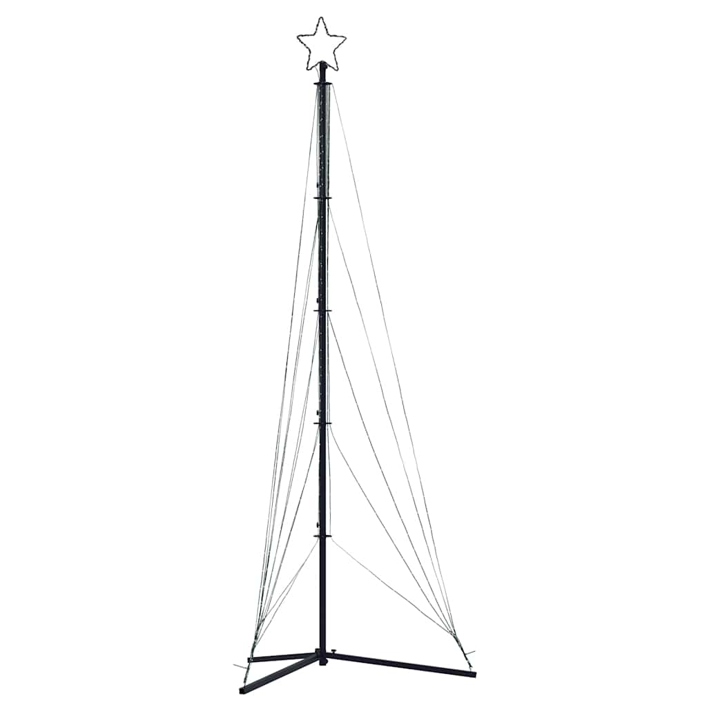 vidaXL Χριστουγεννιάτικο δέντρο LED 525 LED Ζεστό Λευκό 302 εκ.