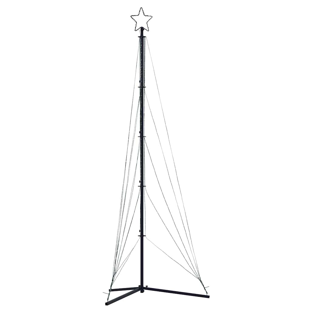 vidaXL Χριστουγεννιάτικο δέντρο LED 525 LED Ψυχρό Λευκό 302 εκ.